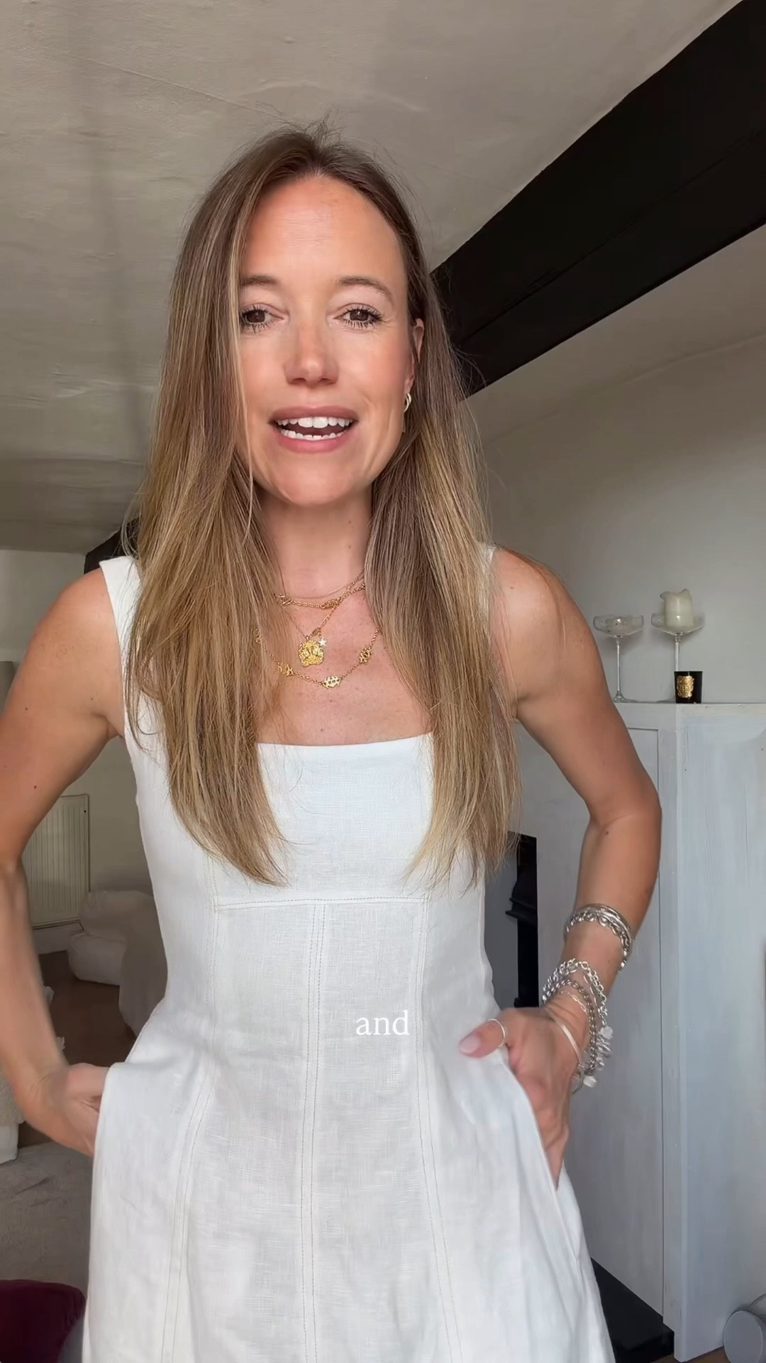 Such a fab white linen midi dress 🤍

Summer dress, white dress, square neck dress, cropped cardigan, gold jewellery, ballet flats, ballet pumps,

#LTKsummer #LTKdresses #LTKstyletip