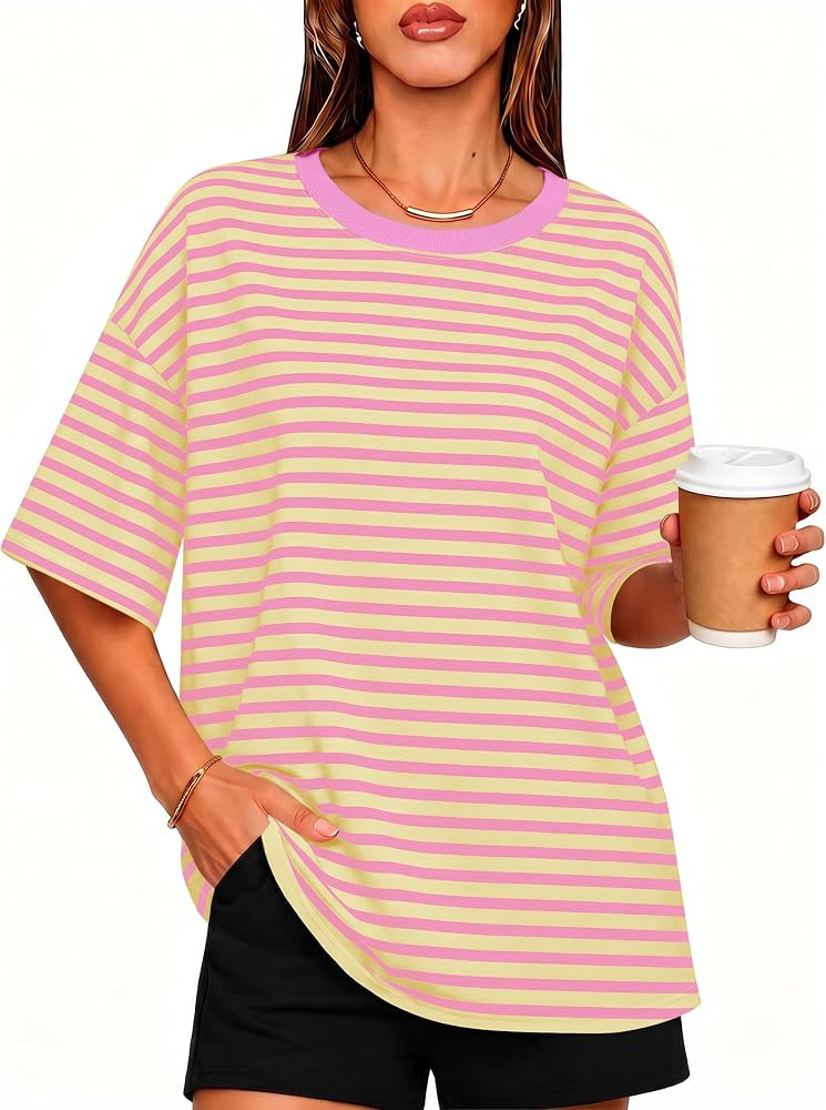 Ziesexy Camo Shirt Women Oversized Short Sleeve T-Shirts Crew Neck Camouflage Shirt Teen Girls Ca... | Amazon (US)