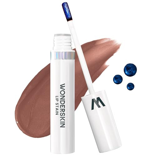 Wonderskin Wonder Blading All Day Lip Stain Peel Off Masque - Long Lasting, Waterproof & Transfer Proof Brown Lip Tint, Matte Finish Peel Off Makeup (Hush Masque) | Amazon (US)
