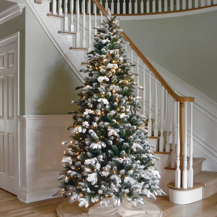 Lighted Artificial Fir Christmas Tree | Wayfair North America