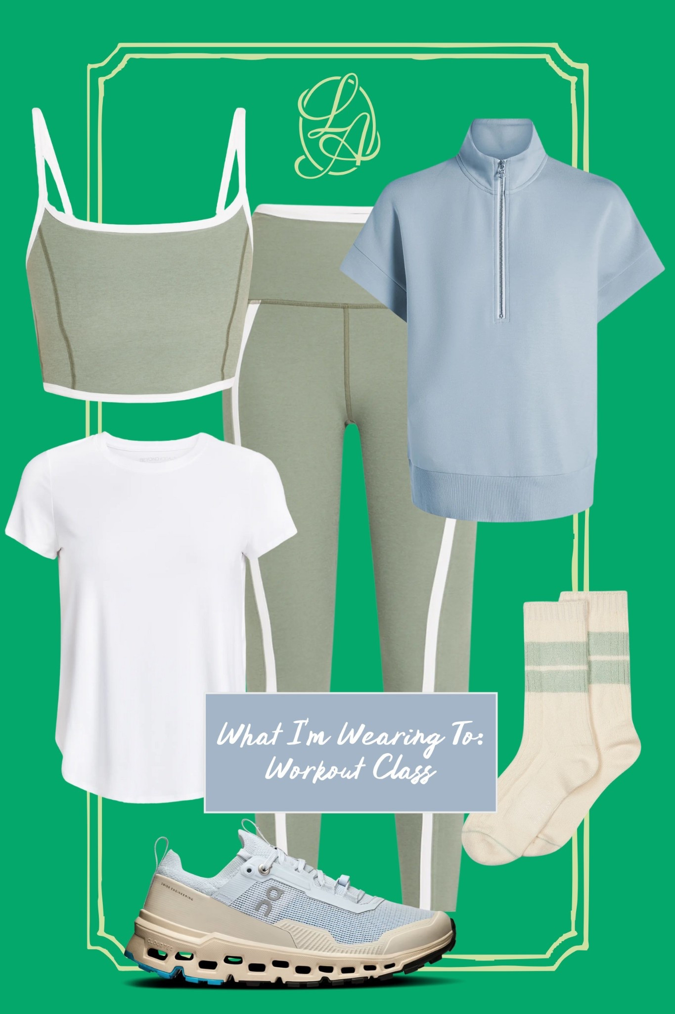 Early AM workout class outfit 👟