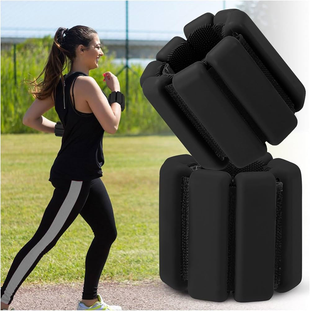 Wrist Weights for Women Set of 2, Comfortable and Breathable, Freely Removable, Adjustable Arm We... | Amazon (US)