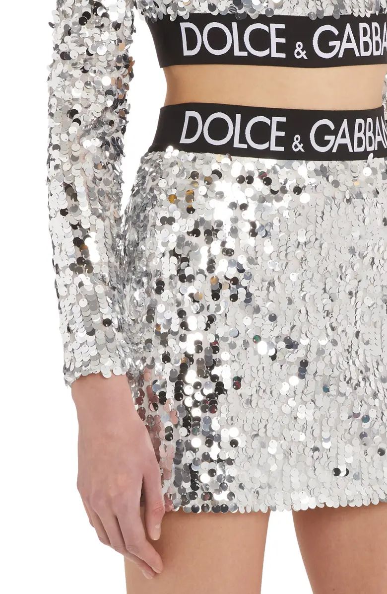 Dolce&Gabbana Sequin Skirt | Nordstrom | Nordstrom