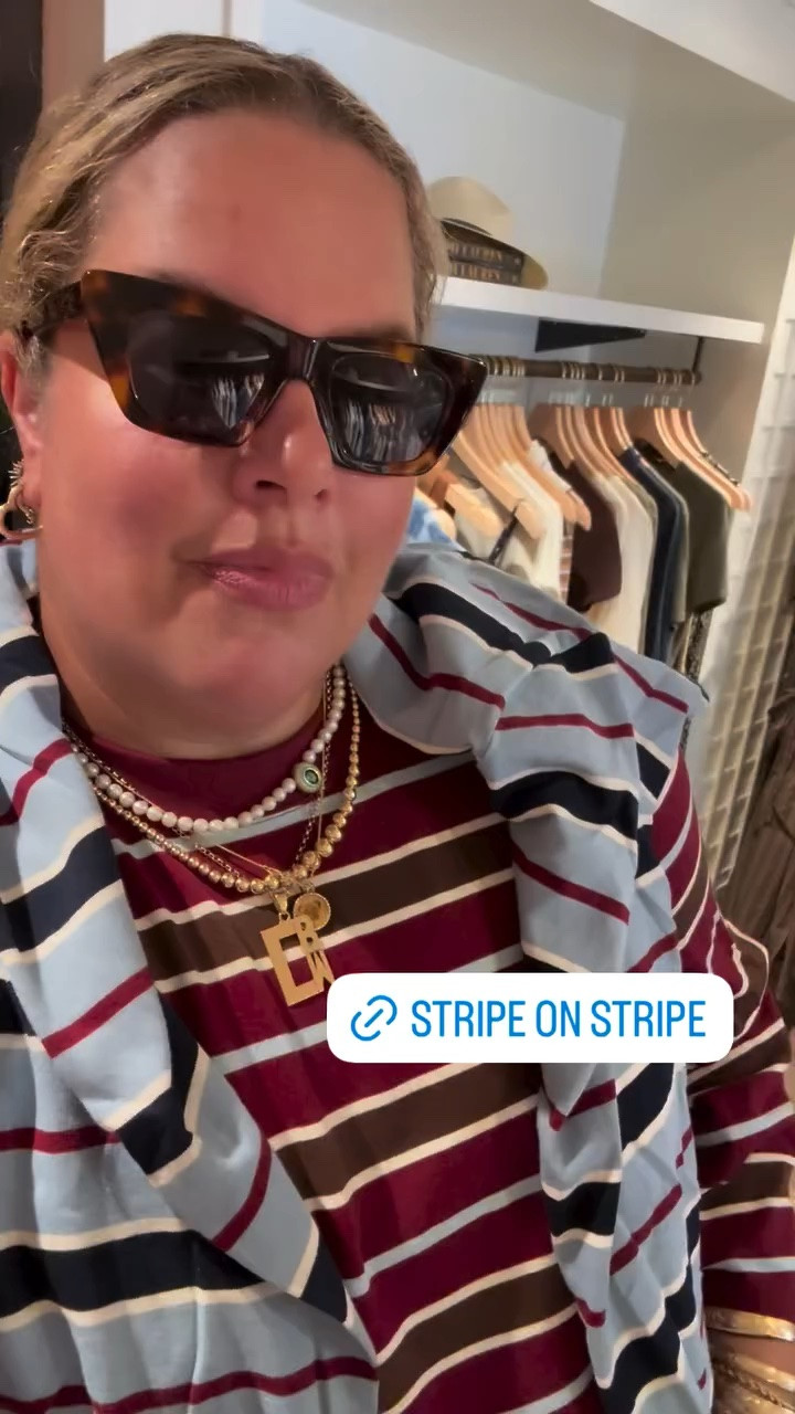 Stripe on stripe!