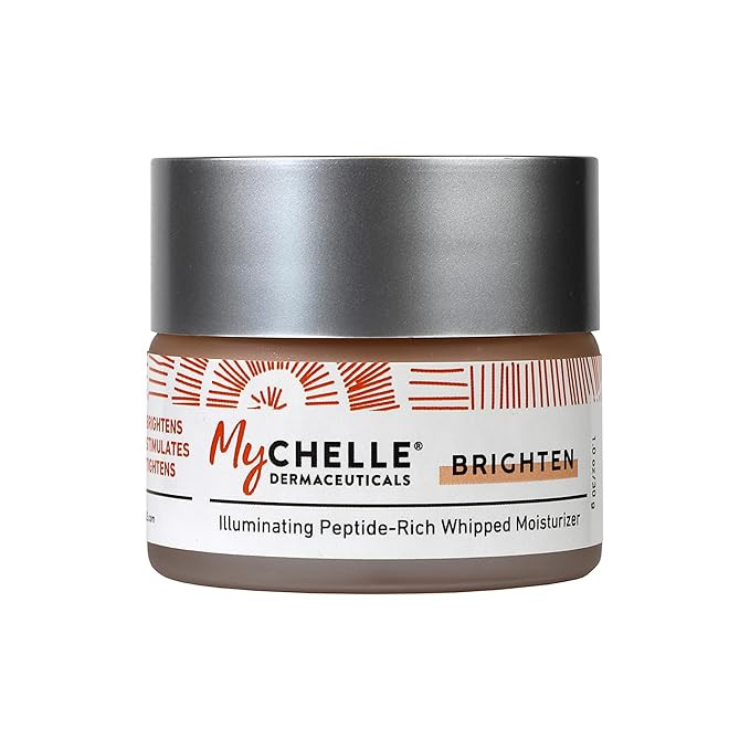 MYCHELLE Illuminating Peptide-Rich ​Whipped Moisturizer​, 1.2 OZ | Amazon (US)