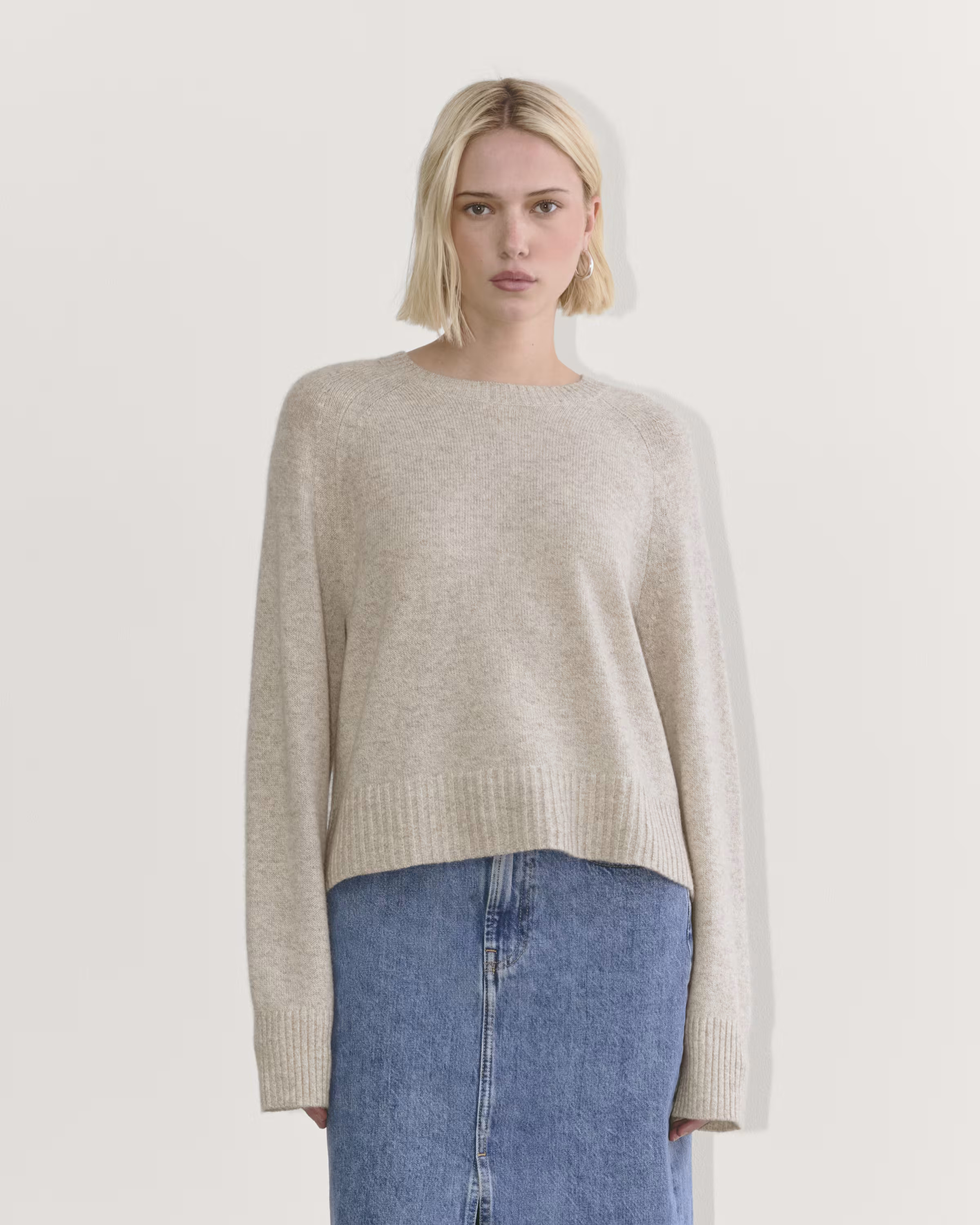 The Boxy Crew in Cashmere | Everlane