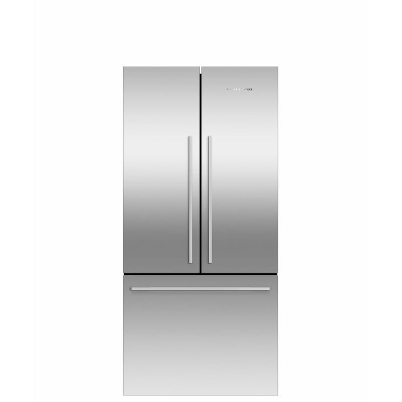 Fisher and Paykel RF170AD N 32 Inch Wide 16.9 Cu. Ft. French Door ActiveSmart Refrigerator Stainless | Build.com, Inc.