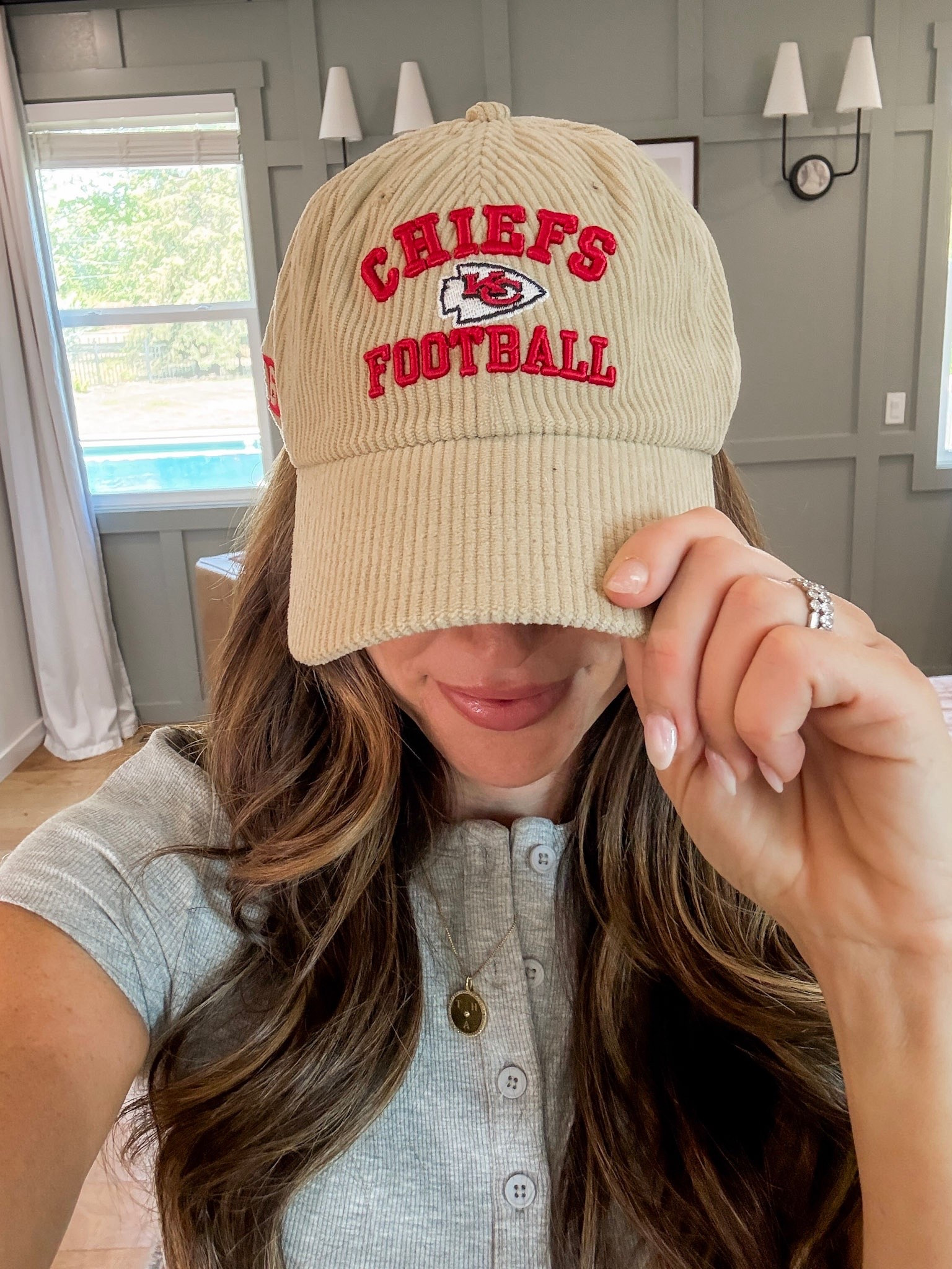 Abercrombie Chiefs hat! 

#LTKActive #LTKSaleAlert #LTKFindsUnder50