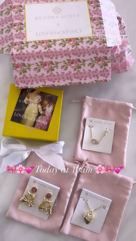 So excited about this collaboration
Kendra Scott x LoveShackFancy 
Today at 10am eastern 
Would make the perfect Mother's Day gifts

#LTKGiftGuide #LTKfindsunder100 #LTKover40