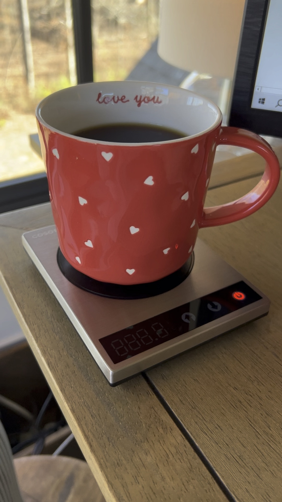 A mug warmer for every area I drink coffee, please! I love this thing so much and use it every day.  My desk and on the bathroom counter when I am getting ready are my top used locations and it makes reheats in the microwave nonexistent! Definitely recommend! 

#LTKVideo #LTKhome #LTKfindsunder50