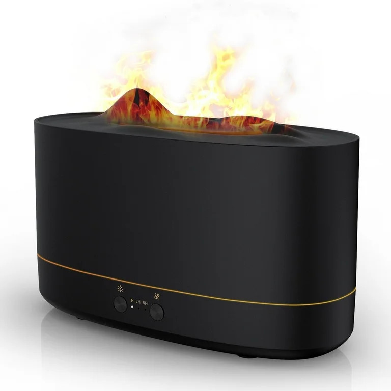 VAVSEA Flame Diffuser Humidifier, 7 Color Essential Oil Diffuser, Time Setting for Home, Room, Bl... | Walmart (US)