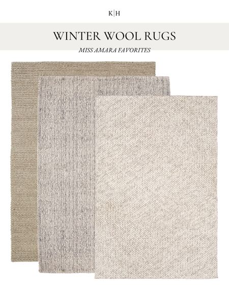 Wool rugs are a great way to make a space warmer! I love these ones from Miss Amara—the grey one we have in our primary bedroom and love. 

#woolrugs #rugs #arearugs #missamara #ltkrefresh

#LTKhome #LTKstyletip #LTKSeasonal