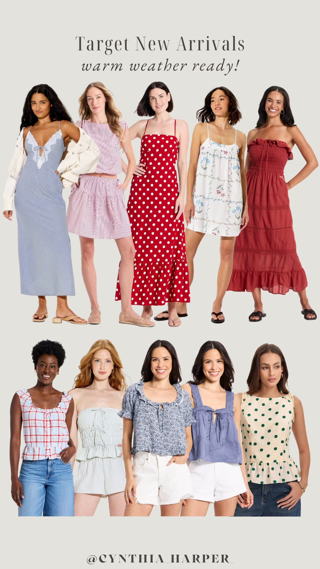 Target new arrivals for summer! Perfect colors for Memorial Day weekend


#targetstyle #summeroutfits #ltkfashion #targetfinds 

 