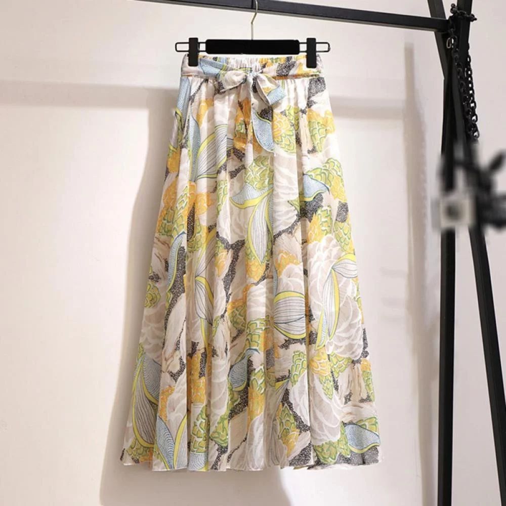 GETFIT - GETFIT BOHO Hippy Women Summer Floral Long Maxi Skirt Dress - Walmart.com | Walmart (US)
