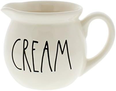 Rae Dunn Magenta Ceramic Creamer Cream | Amazon (US)