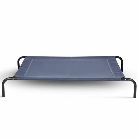 Gymax Outdoor Elevated Camping Pet Dog Bed, Large, Dark gray | Walmart (US)