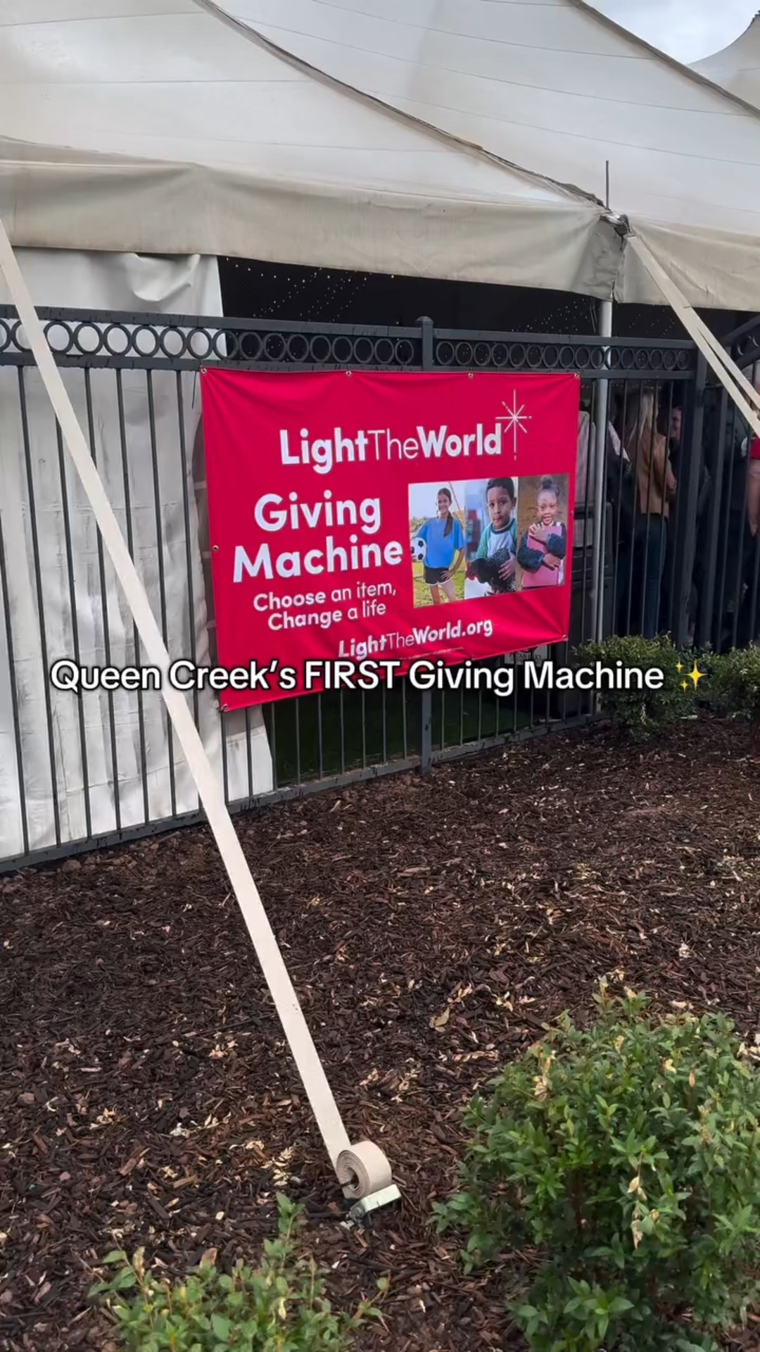 Queen Creek, we did it! 🙌✨ 

Today I got to attend the Light the World Giving Machine ribbon cutting — the FIRST time it’s ever been here. 

These machines turn simple kindness into life-changing miracles. ❤️

If you’re local, go make a donation… big or small, every choice on that screen blesses a real person in need. 

Let’s fill this season with giving.

#lighttheworld #givingmachine  #sharegoodness #giveback #arizona

#LTKOver40 #LTKSeasonal #LTKHoliday