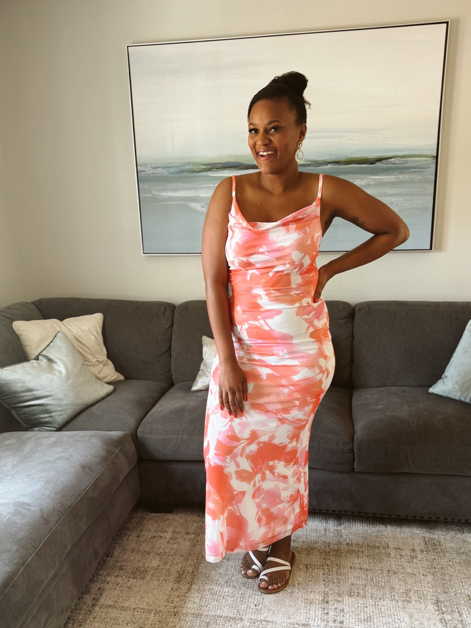 This floral maxi dress is so perfect for any special occasion you have coming up: wedding guest, graduation, Mother’s Day or just a girls night out! 
It is seriously stretchy with a super soft fabric and comes in so many stunning colors. I’m in a medium. 


#LTKparties #LTKtravel #LTKwedding