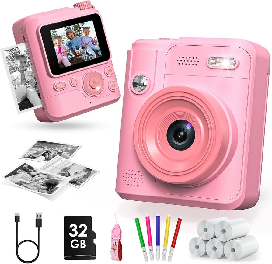 Kids Camera Gifts for Girls Boys - Christmas Birthday Xmas Gift for Girl Boy Age 3 4 5 6 7 8 9 10... | Amazon (US)