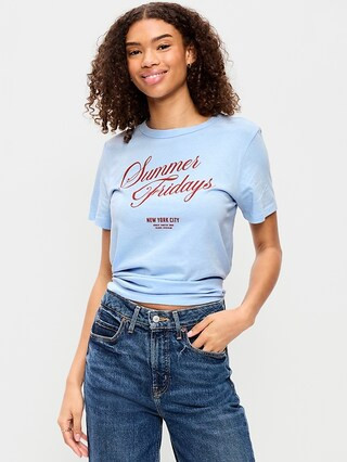 EveryWear Crew-Neck Graphic T-Shirt | Old Navy (US)
