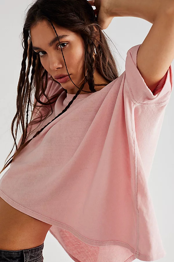 We The Free CC Tee by We The Free at Free People, Pink Lotus, XS | Free People (Global - UK&FR Excluded)