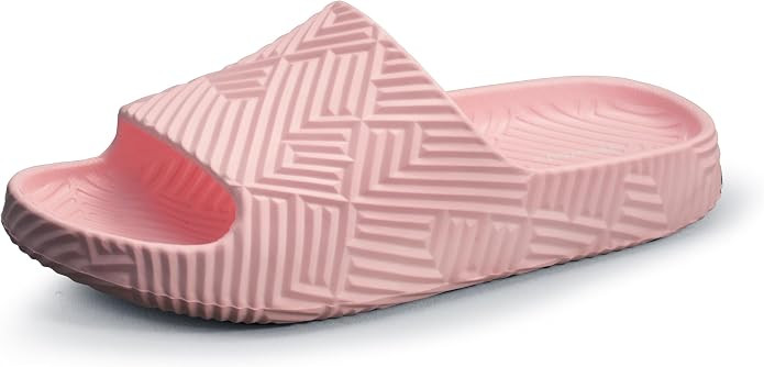 Weweya Slides for Women and Men - Bathroom Shower Shoes - Non Slip House Slippers - Lightweight B... | Amazon (US)