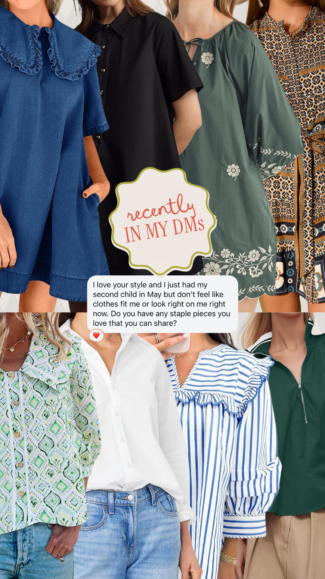 Sharing some affordable, flattering staples for any season! Love these tops and dresses...

classic wardrobe staples, everyday mom outfits, timeless basics, versatile tops, effortless style, amazon fashion favorites, flattering blouses, chic essentials, comfortable yet polished looks, easy outfit ideas 

 #LTKSeasonal #LTKFindsUnder50 #LTKFindsUnder100