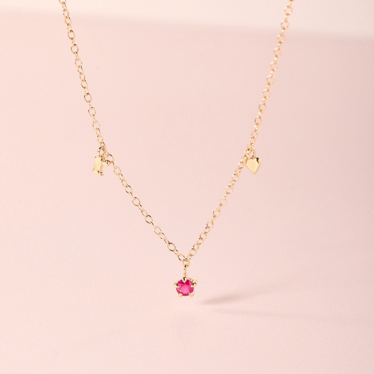 Personalized Three Charm Necklace | Catbird