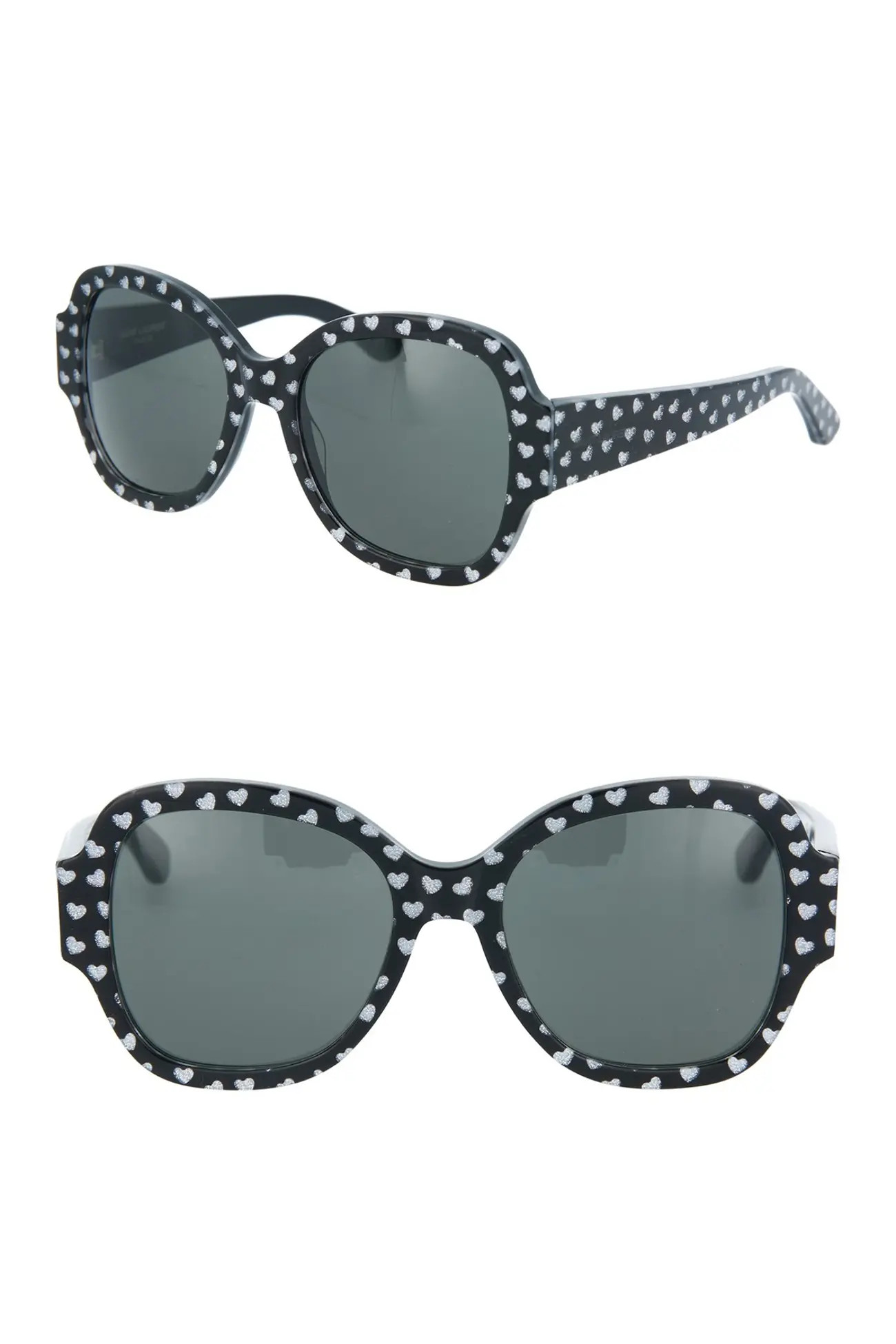 53mm Heart Sunglasses | Nordstrom Rack