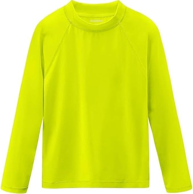 Boys Rash Guard Swim Shirts Long Sleeve UPF 50+ Swimwear Toddler Kids Sun Protection SPF Water Su... | Amazon (US)