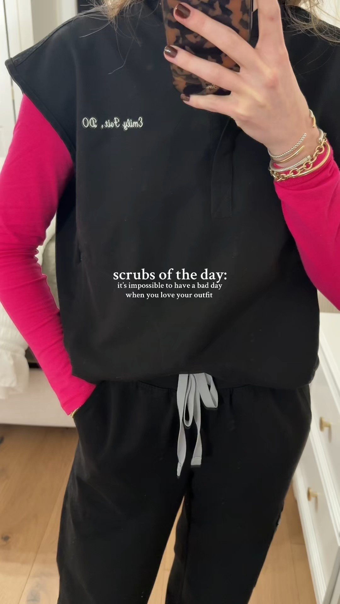 Scrubs outfit of the day! 

#LTKgrwm #LTKWorkwear #LTKValentine