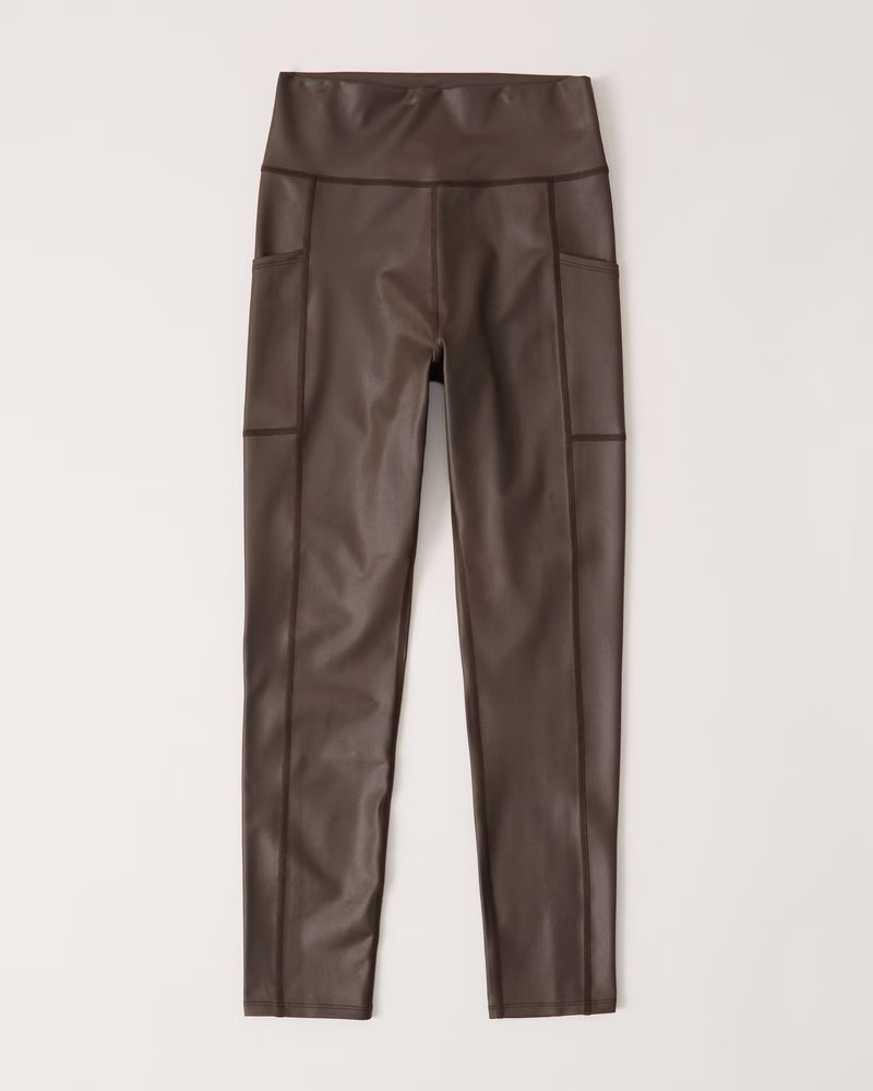 Contour 7/8-Length Pocket Leggings | Abercrombie & Fitch (US)
