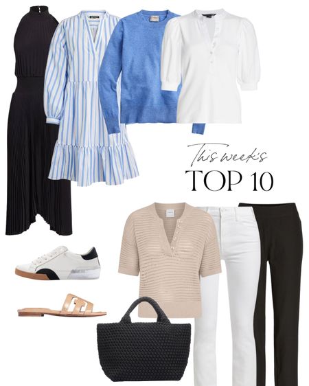 This week’s top 10 best sellers! I’m loving this knit sweater from Varley and these stretch ankle pants from Eileen Fisher are so comfortable and flattering.. also perfect for a work outfit!

#LTKGiftGuide #LTKworkwear #LTKSeasonal