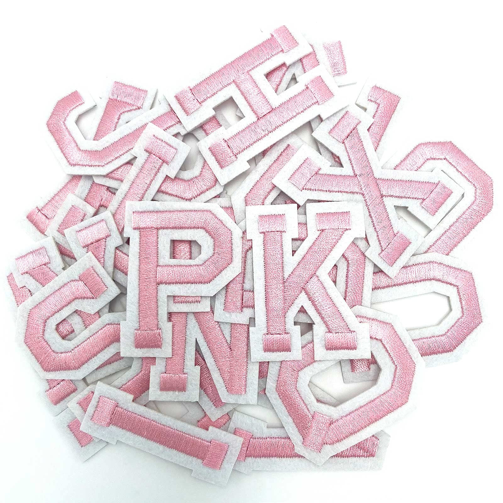 Jongdari Iron on Letters, 52 Pcs Alphabet Patches with Ironed Adhesive, Decorate Repair Patches f... | Amazon (US)