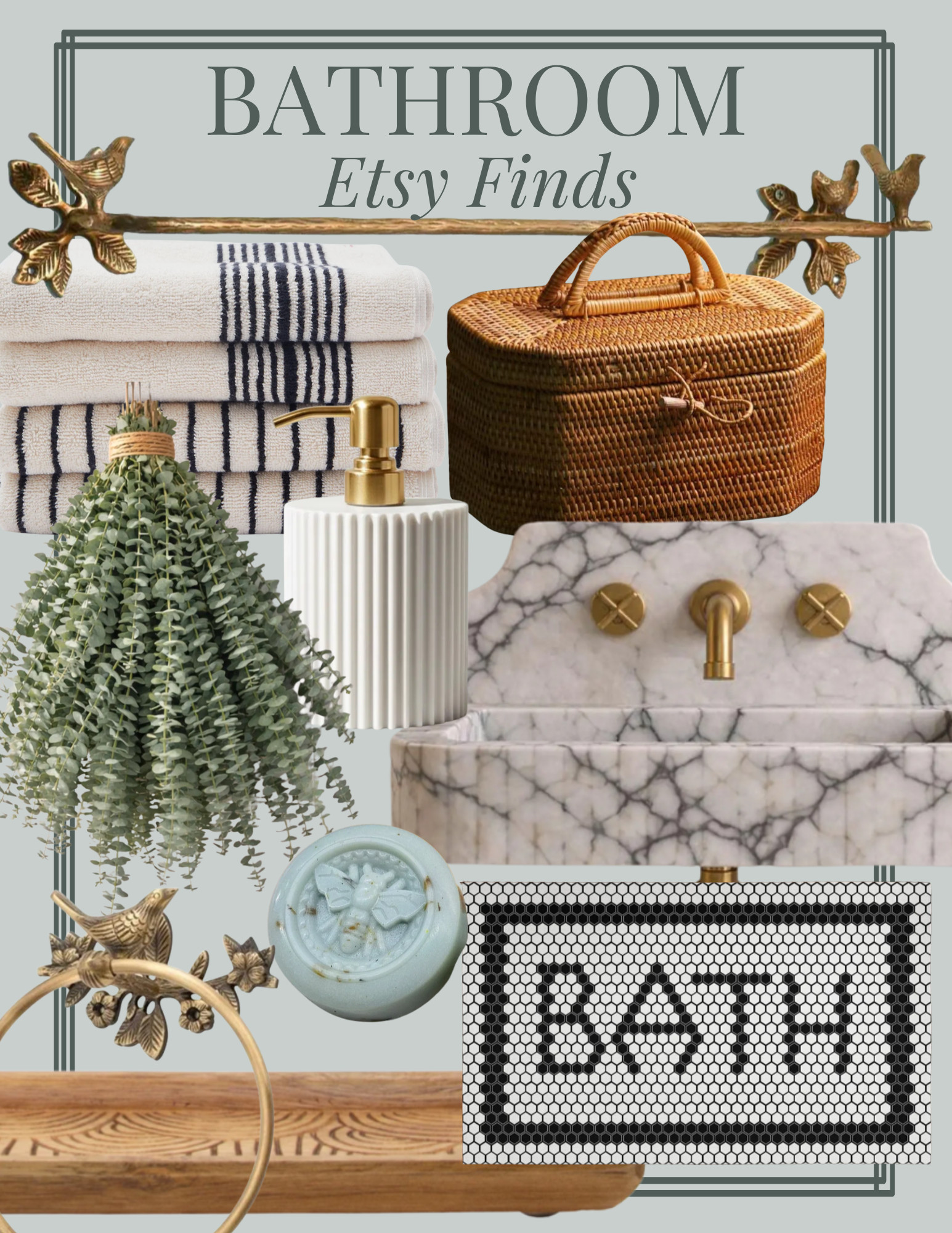 bathroom upgrades from etsy 

 #LTKHome