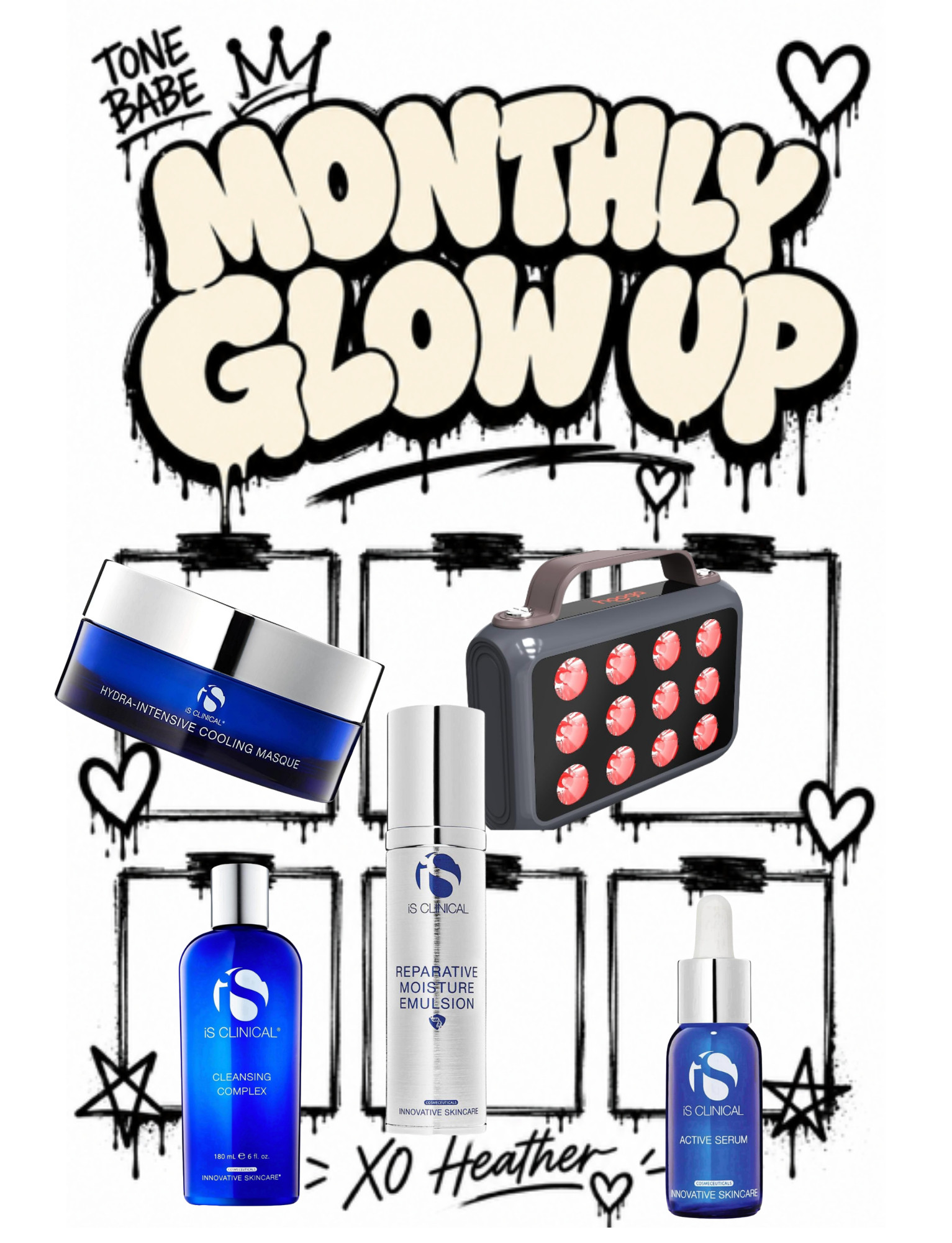 MONTHLY GLOW UP ✨

The stuff currently earning a spot in my routine: red light, iS Clinical, and anything that makes me feel a little more put together without making it a whole production.

No 47-step routine. No random links just because.

Things I use. Things I like. Things that don’t suck.

linked on my LTK. xo 

 #LTKdayinmylife #LTKfitnessgoals #LTKmomlife