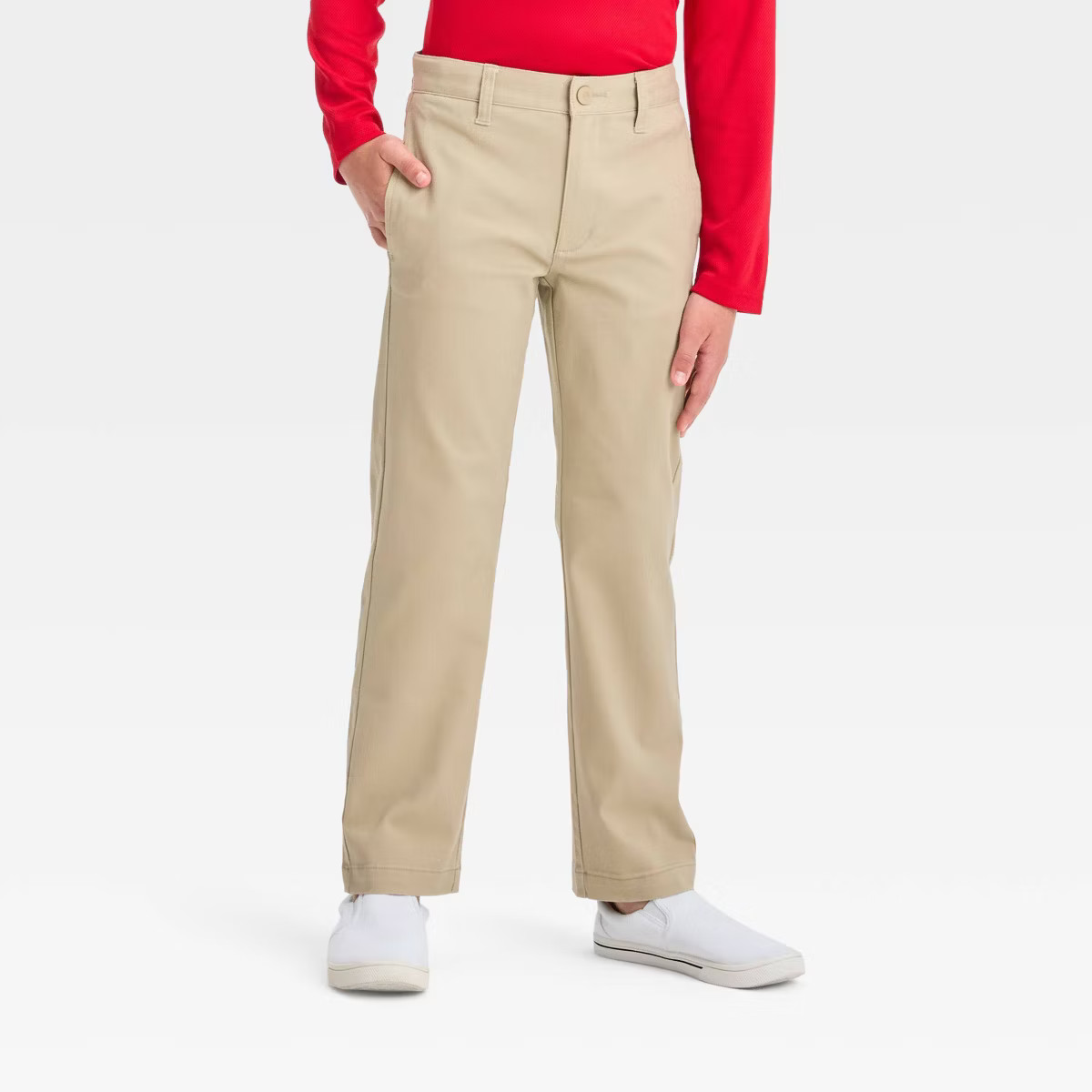 Boys' Straight Fit Uniform Pants - Cat & Jack™ | Target