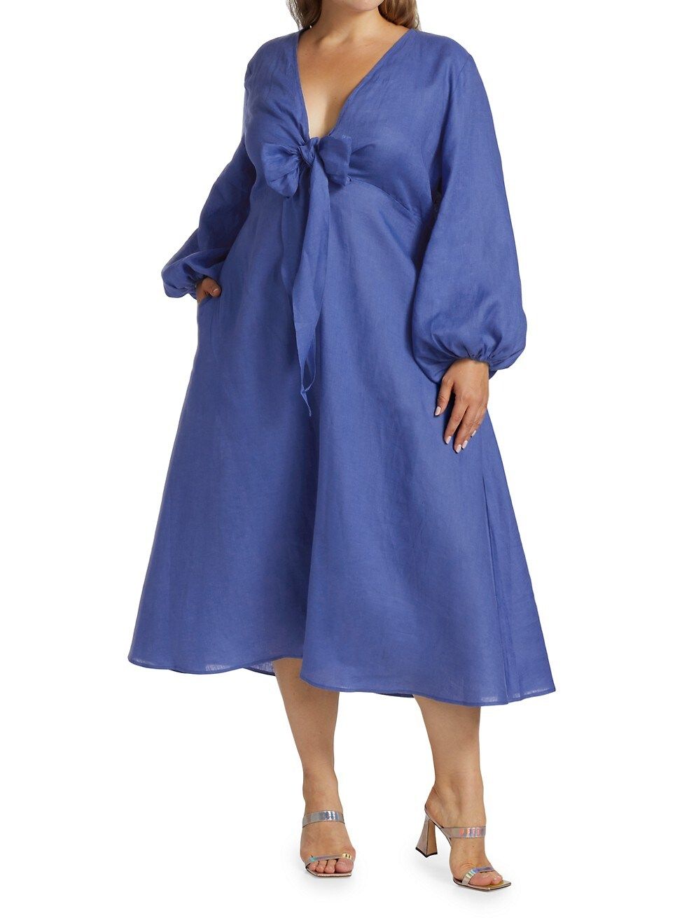 Novella Linen Dress | Saks Fifth Avenue