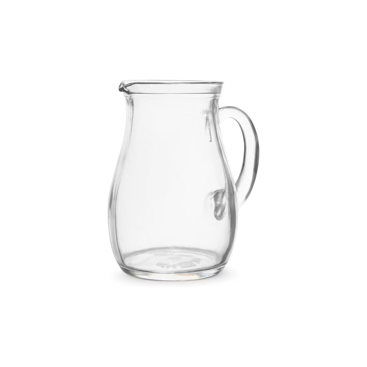 Amici Home Roxy Mini Glass Pitcher with Handle, 4.5 Inches High, Child Sized, Montessori Italian ... | Target