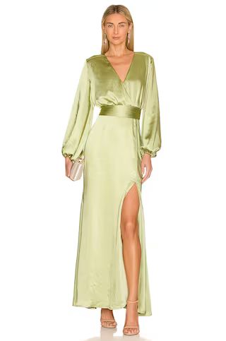 ELLIATT Kai Maxi Dress in Avocado from Revolve.com | Revolve Clothing (Global)