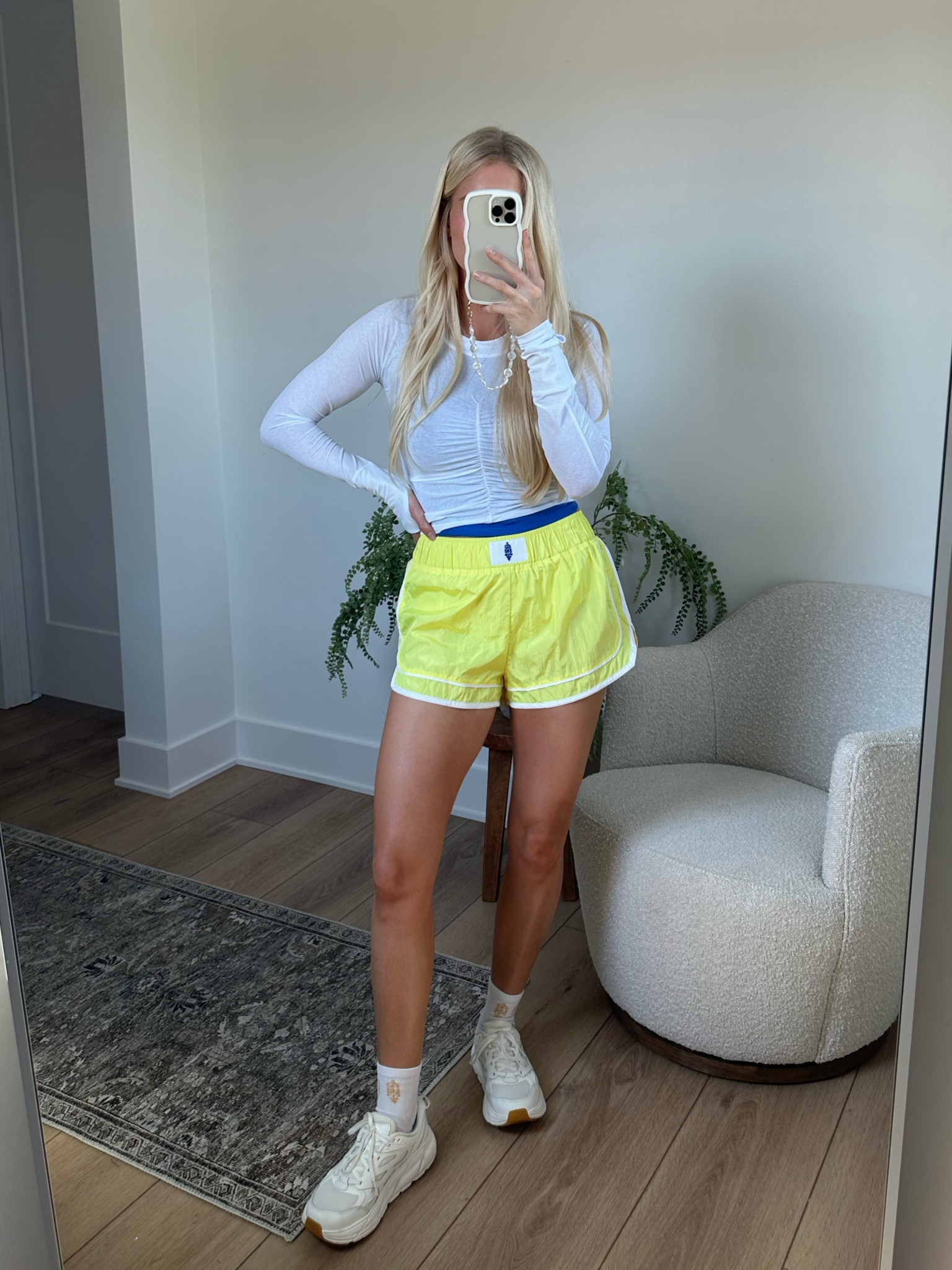 Perfect look for a spring workout or outdoor walk! Wearing a size small in everything! Linking similar shoe color!  #kathleenpost #fpmovement #workoutwear

#LTKstyletip #LTKfitness