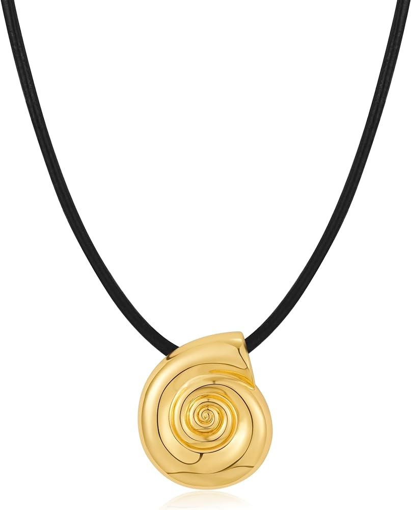 CLASSYZINT Gold Choker Necklace For Women Sun Heart Flower Charms Pendant Necklace Chunky Gold St... | Amazon (US)