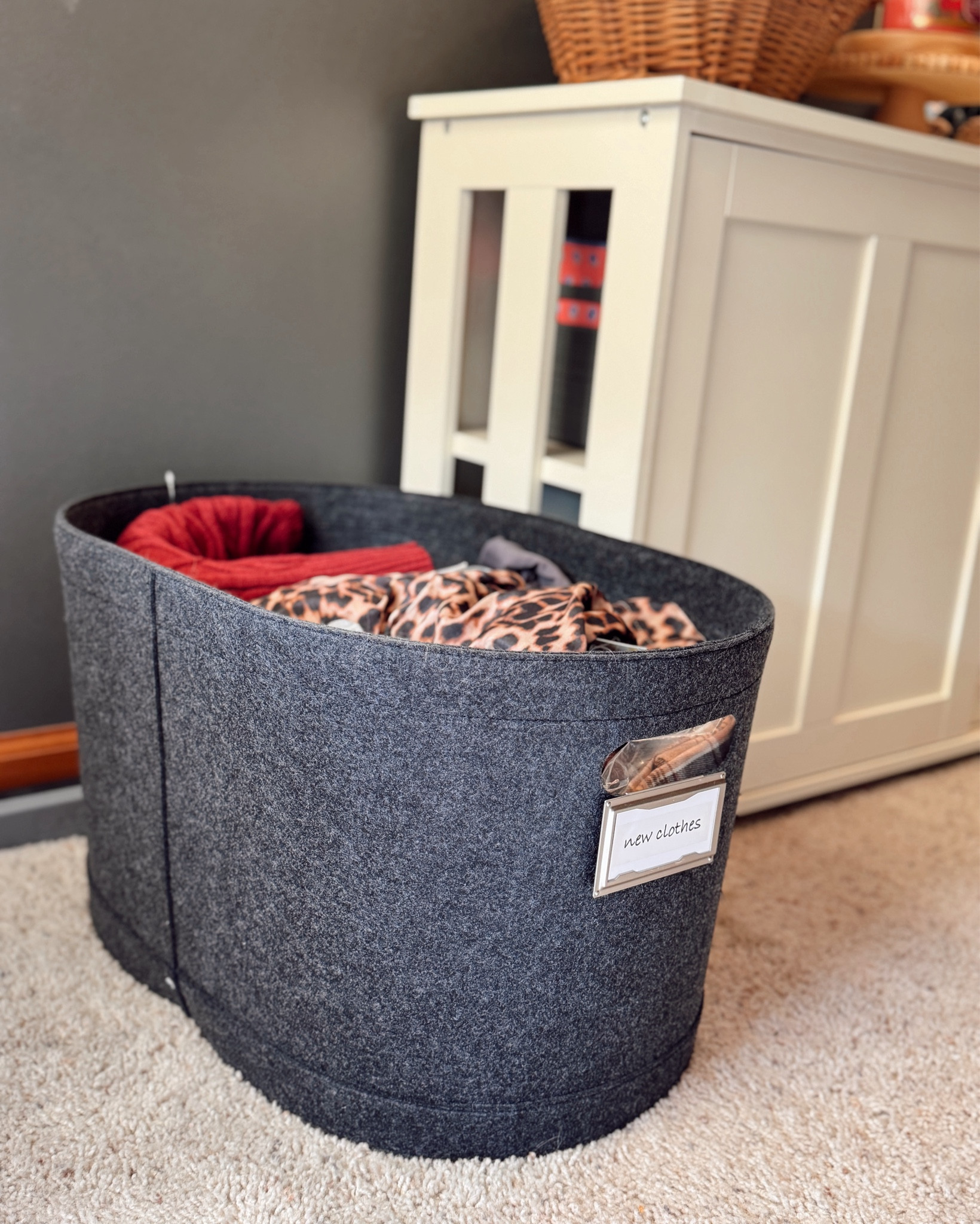 Don’t let store returns and donations pile up! Grab a basket for each and make organizing (and adulting 😉) a breeze. 

Use labeled baskets for store returns and donations — an easy solution to keep your home clutter-free and stress-free  

Let’s reorganize your home together! https://forms.gle/kYLdagRS8BF4DamC9

#OrganizedHome #DeclutterTips #IntentionalLiving #HomeOrganization #HomeOrganizer #DeclutterYourLife

#LTKStyleTip #LTKFamily #LTKHome