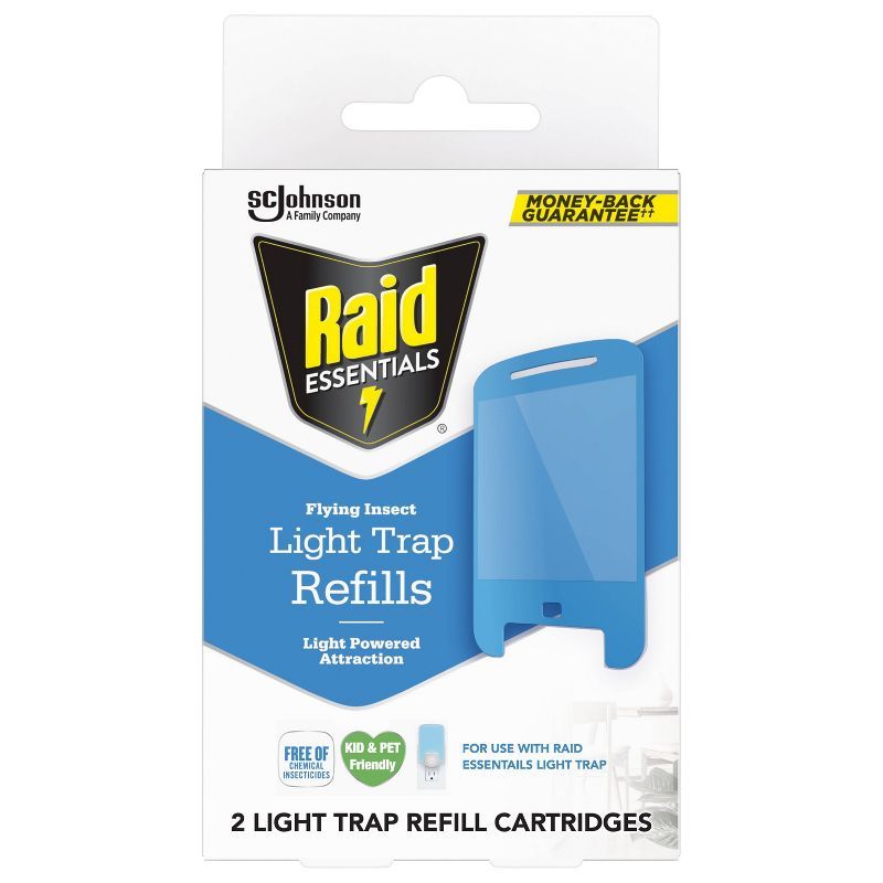 Raid Essentials Flying Insect Light Trap Refill - 2pk | Target