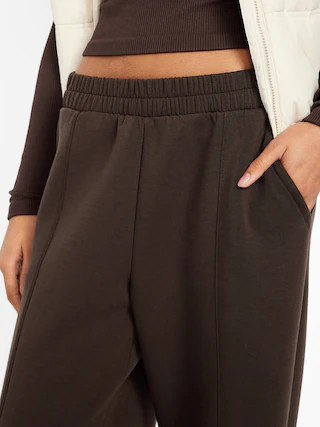High-Waisted Bounce Fleece Wide-Leg Sweatpants | Old Navy (US)