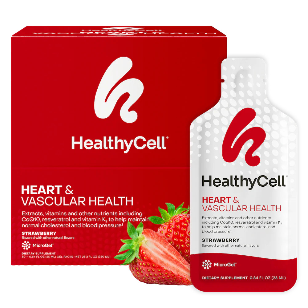 Heart & Vascular Health - 1 Box | 30 gel packs | Healthycell