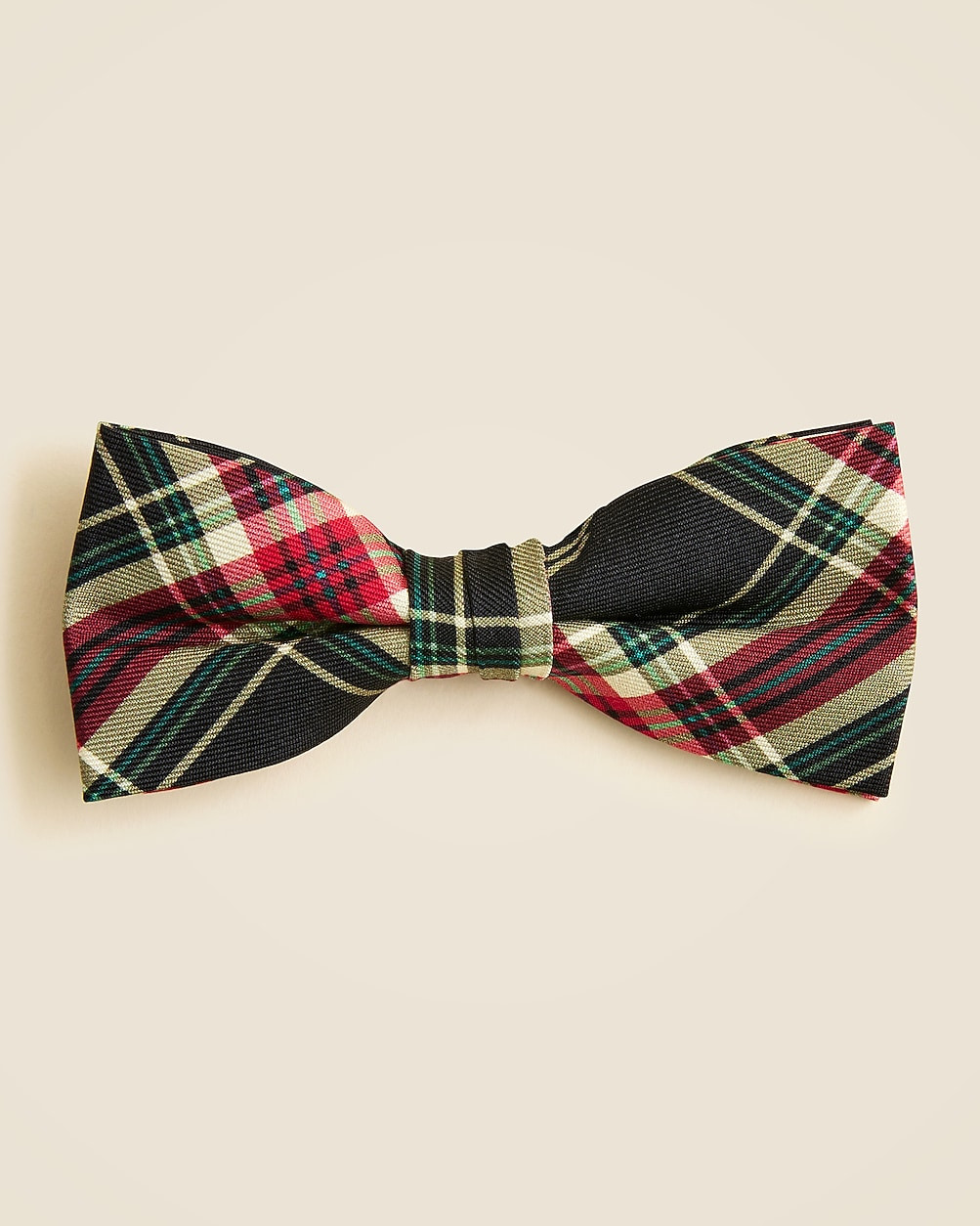 Boys' silk bow tie in Stewart tartan | J. Crew US