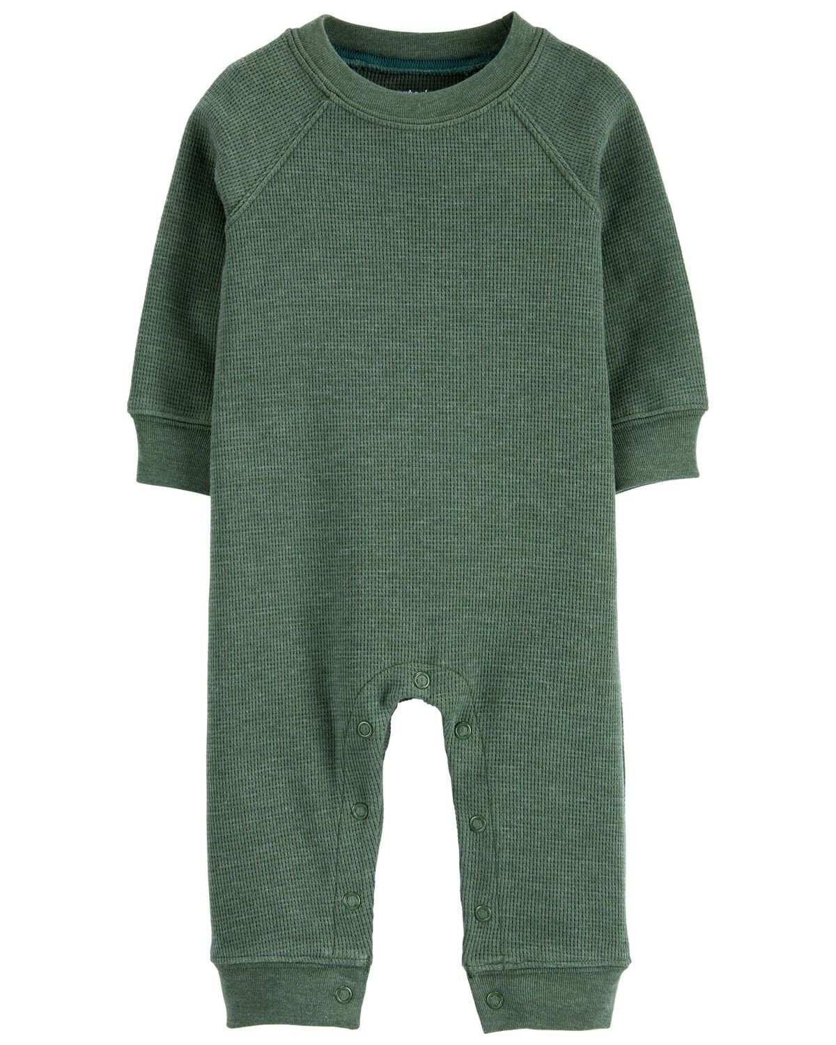 Green Baby Thermal Jumpsuit | carters.com | Carter's