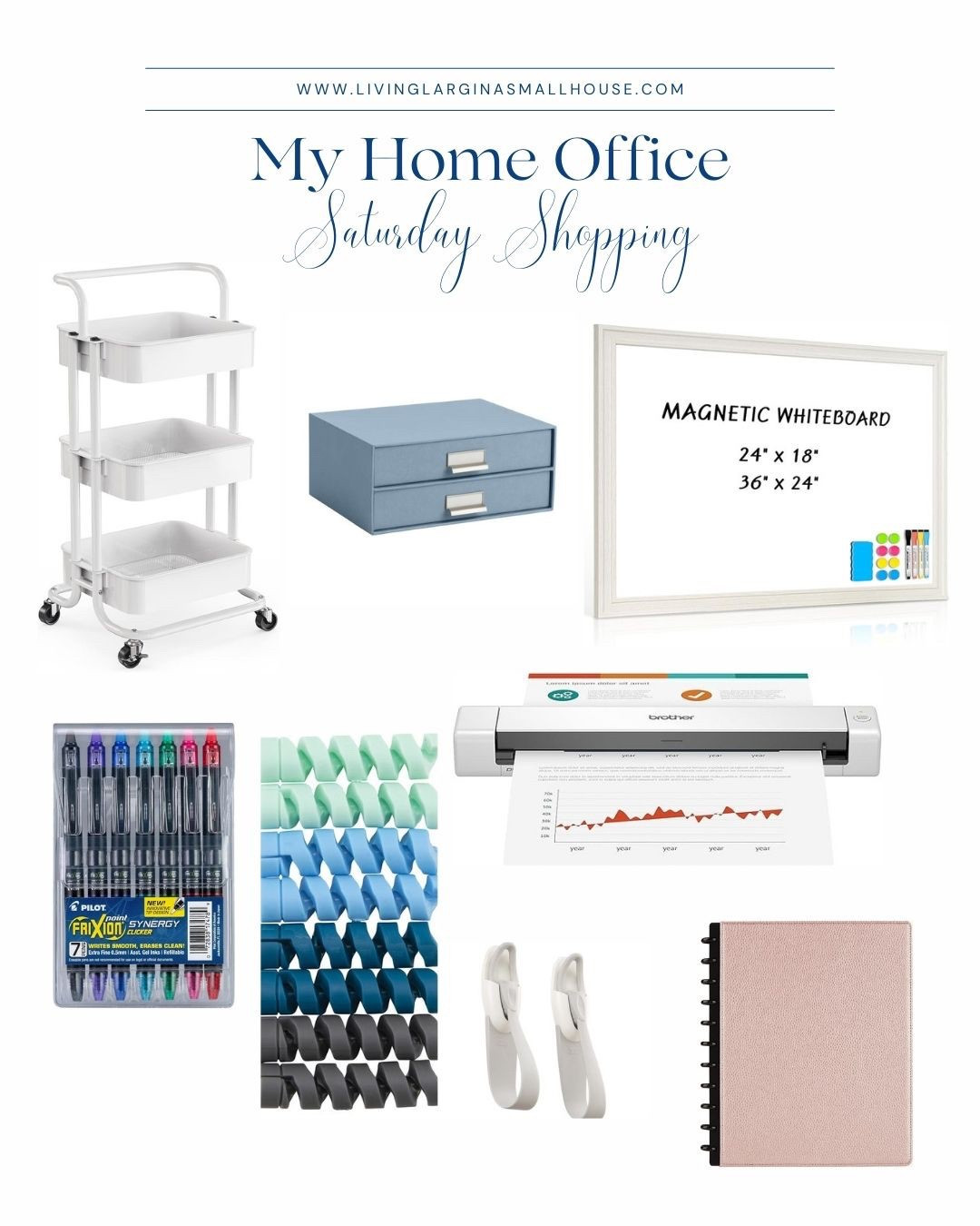 Some of my favorite products for my home office. If you haven’t tried Frixion erasable pens yet…you’re missing out. It’s a game changer  

#LTKHome