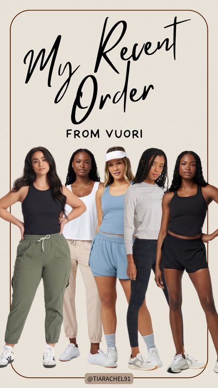 My Vuori order. True medium in everything except the Scout joggers-I would size down to small! #ad

#LTKtravel #LTKfitness #LTKActive